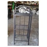 Black Metal 3 Tiered Shelf