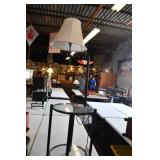 2 Tier Glass Table and Lamp