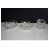 Vintage Clear Glass Lot