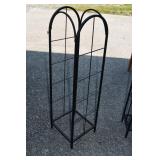 Black Metal Fire Log Rack