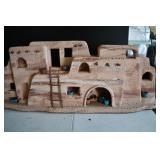 Hand Crafted Pueblo Adobe Diorama