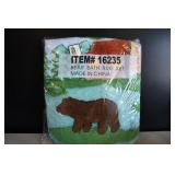 New Bear Bath Rug Set