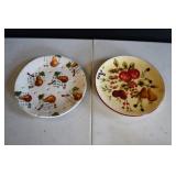 Pair of Vintage Decorative Plates