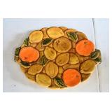 Vtg Inarco Fruit Ceramic Plate