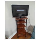 Samsung 32' TV and Shelf