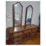 Dresser with  2 Mirrors - Read Details