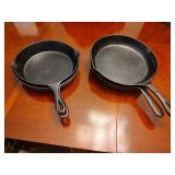4 Cast Iron Skillets