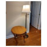 Floor Lamp and Side Table