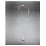 10K Gold 20' Necklace with Pendant