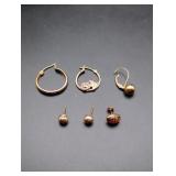 14K Gold Earrings