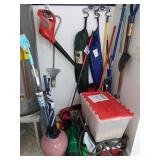 Contents of Garage Corner - Read Details