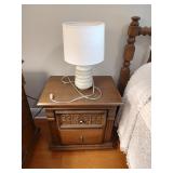 Night Stand and Table Lamp