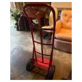Red Steel Hand Truck