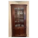 Wood Corner China Cabinet