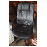 Black Leather Office Chair