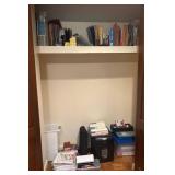 Office Supplies and Shredder Lot