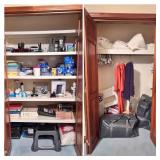 Household Items in Closet