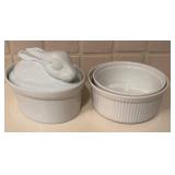 Apilco Porcelain Dishes Set