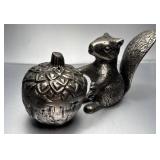 Silver-Toned Squirrel Shaker Set