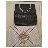 Two Mesh Handbags (Marlo and Whiting & Davis)