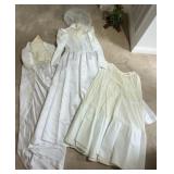 White Bridal Gown Set w/ Accessories