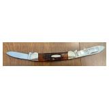 CASE XX USA Two-Blade Pocket Knife w/ Engrave