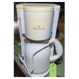Gevalia White Coffee Maker w/ Carafe