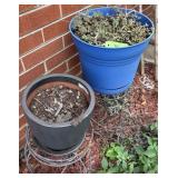 Black & Blue Planter