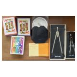 Playing Cards, Compasses & Slide Rul