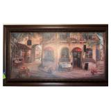 Ruane Manning Street Scene Print