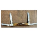 Case XX USA 54-052 Stag Handle Pocket Knife