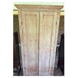Tall Wooden Storage Closet