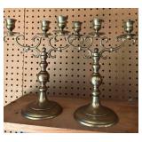 Brass Candelabras