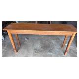 Wooden Console Table