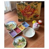 Decorative Dish and Art Collection