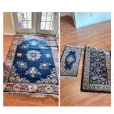 Three Various Size Rugs