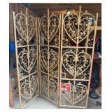 Decorative Wicker Room Divider