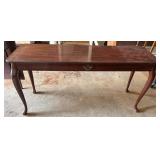 Mahogany Console Table