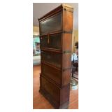Antique Barrister 5 Section Wernicke Cabinet