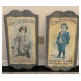 D.M. Ferry & Co. Advertising Signs