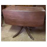 Wood Drop-Leaf Table