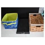 Basket, Storage Tote, & Nespresso Pod Holder