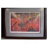 Cardinal & Sumac by Robert Bateman