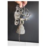 Vtg Wall Mounted Montesary Bell