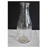 Vintage Hering 1 Quart Milk Bottle