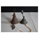 Pair of Small Vintage Bells