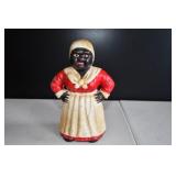 Vtg Aunt Jemina Cast iron Coin Bank
