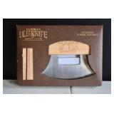New Alaskan Ulu Knife w/ Display Stand