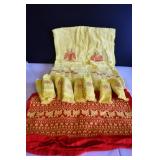 Large Rectangle Tablecloth, Placemats, & Napkins