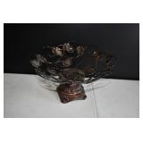 Open Work Wire Footed Fruit Bowl